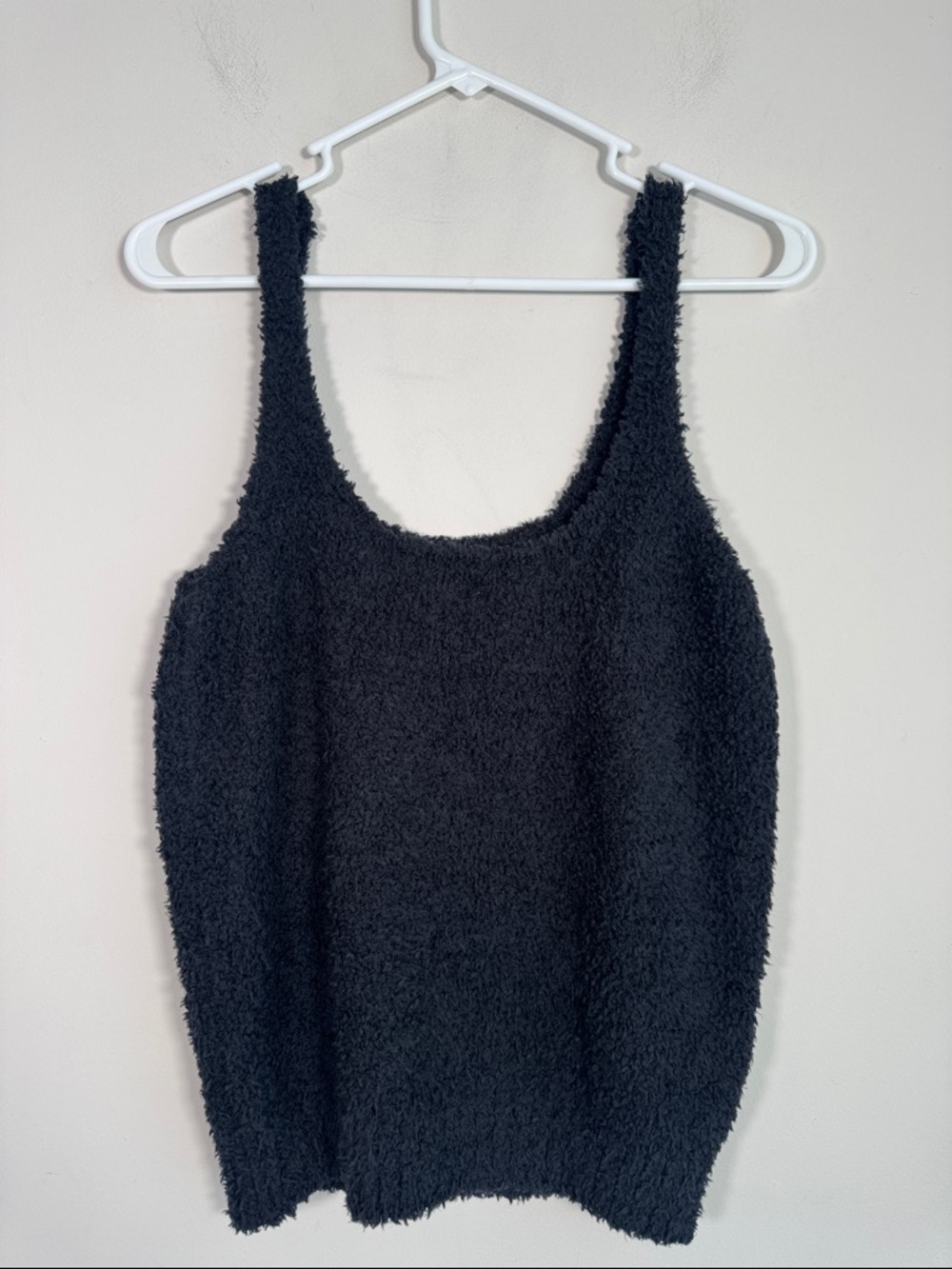SKIMS Black Fuzzy Tank Top - Picture 6 of 6